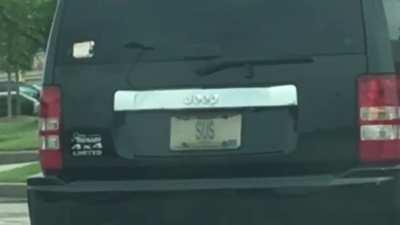When the License plate is sus 😳