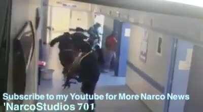 Cartel Members storm Mexican hospital and kidnap a stretcher-bound patient