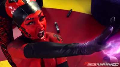 When she's a real semen demon.