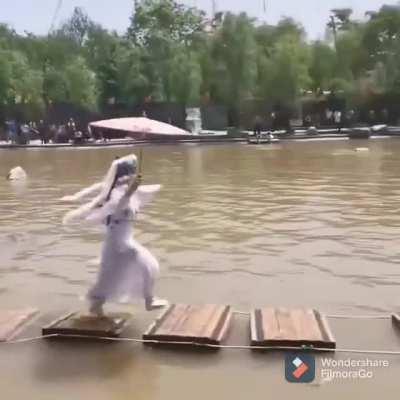 Running on water