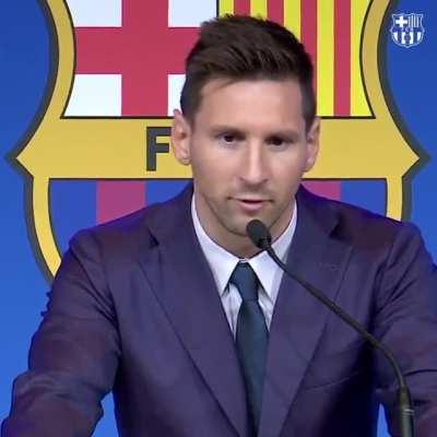 Palabras de Messi