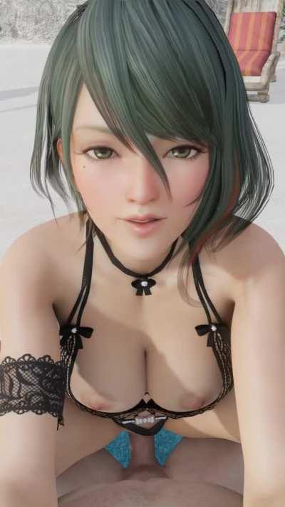 Tamaki POV cowgirl (LazyProcrastinator) [Dead or Alive]