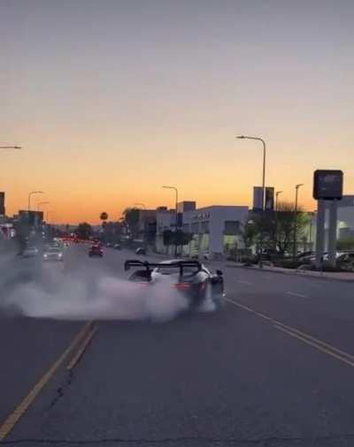 McLaren Senna Crashes in LA