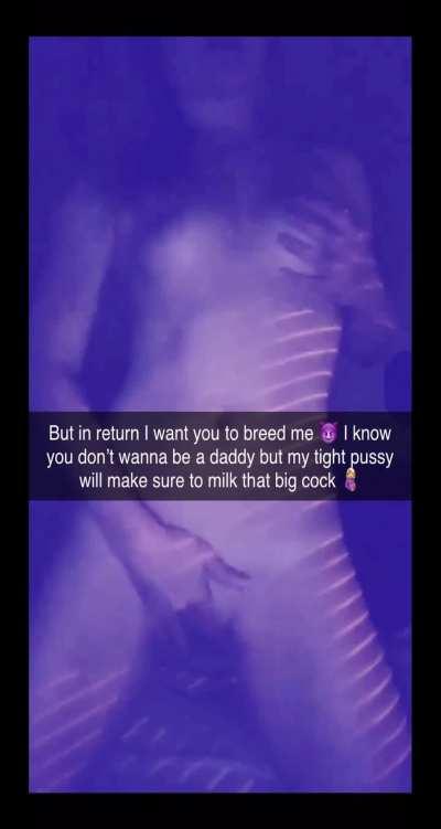 Why would you want to pull out of my tight pussy?