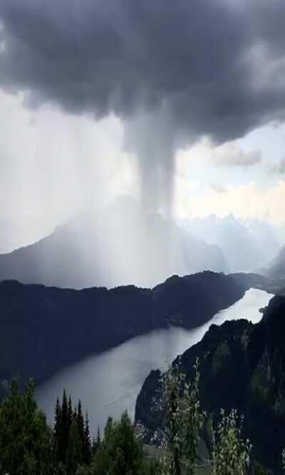 Mother Nature doing her thing