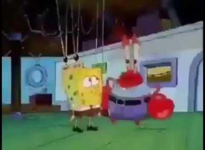 Squirtward was really angy