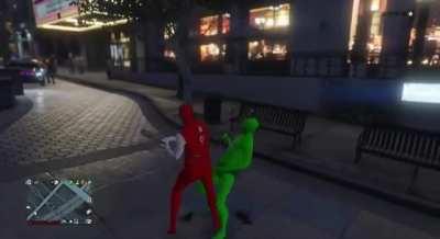 Teaching these sprunklets a lesson