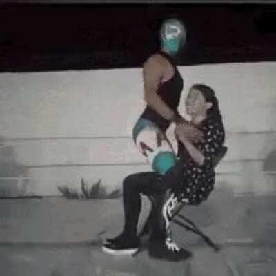 Strip tease gone wrong