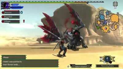 Picked up MHGU a couple of weeks ago. Heres me against a Valstrax two weeks later