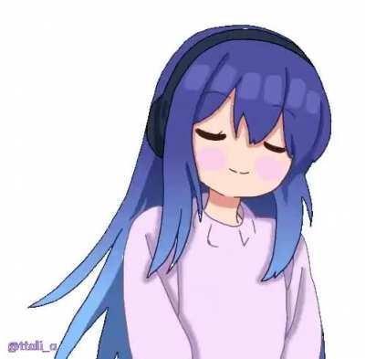 Akane vibing (By @ttali_a)