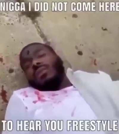 bro died then started freestyling