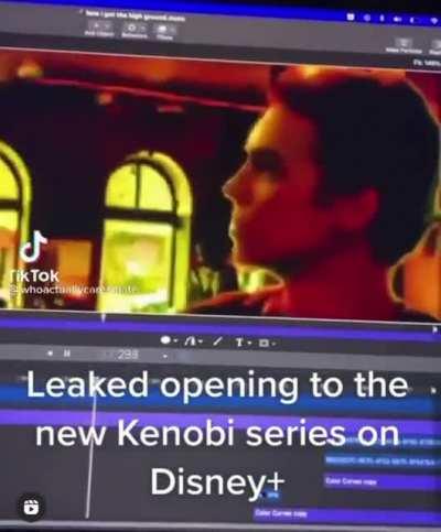 Leaked intro for the new Obi-Wan Kenobi Disney+ Series👀