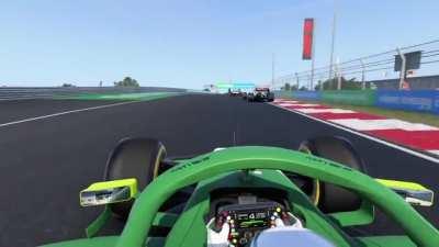 weird glitch at Zandvoort