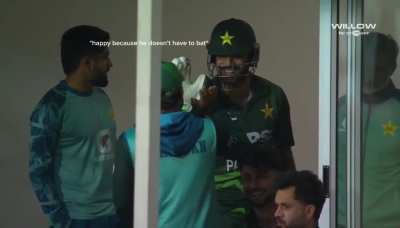 The full banter between Agha and Naseem