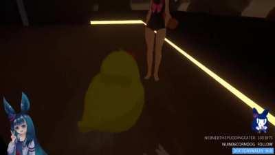 Based VR chick 🐤 speaks facts