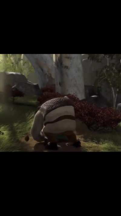 Não me lembro dessa parte do shrek