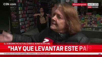 Graciela: hay que tener sentido común