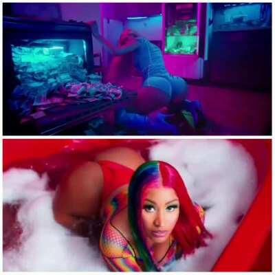 Battle of the fake asses: Iggy Azalea vs Nicki Minaj