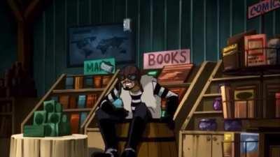 Shaggy uses [ K I N G C R I M S O N ]