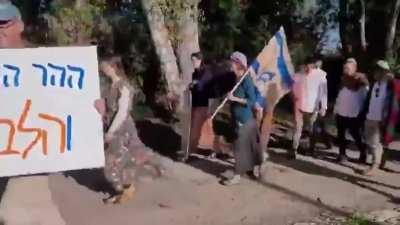 Video: Israelis march in support of re-occupying Lebanon and living in the holy biblical lands in south Lebanon. While not a majority view this a “pressing priority”, such movements are supported by leading voices in the Israeli leadership.