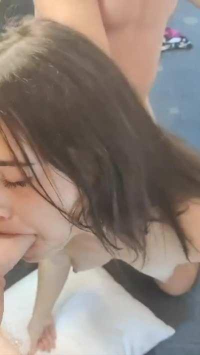 I'm so cute guys don't expect me to be a nasty gangbang cum dump ;)