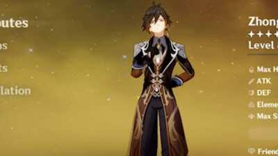 Zhongli, but he tells you to go to the Cloud District