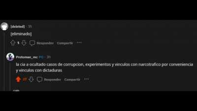 la cia lo desaparecio banda :(