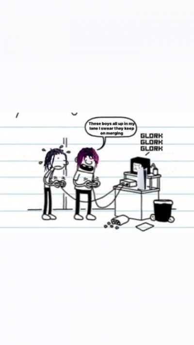 Uzi and Carti the night Onyx was born