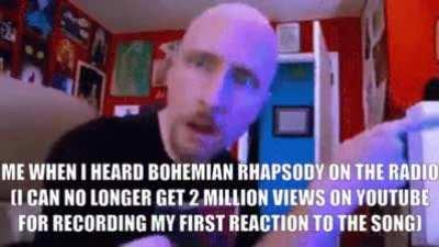 but seriously, why can't I look up a song without 12 seperate people making reaction videos to it