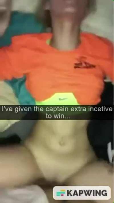 Club captain gets the rewards…