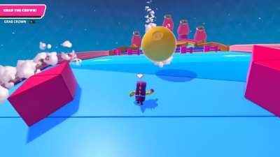 I won during an online class and also beat a hacker at the same time