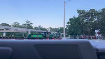 Walt Disney World Railroad heading back to the shop for the night.