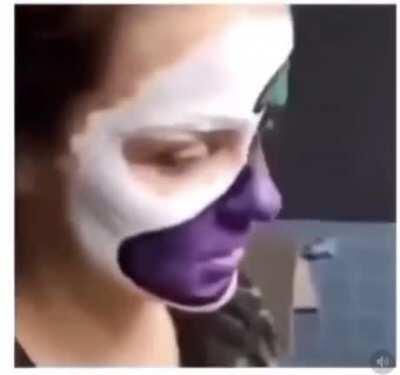 “It’s not washing off”