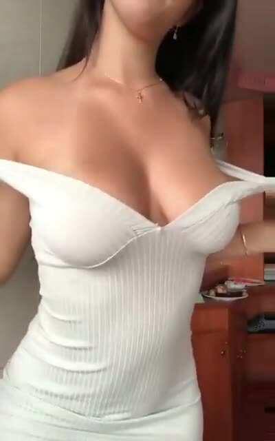 Amazing breasts to say the least