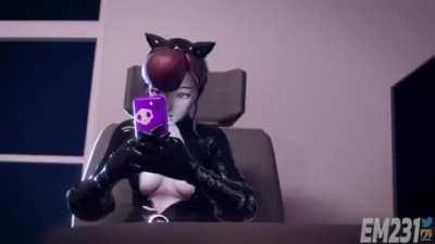 Uh-oh. Sneaky D.va Got Caught (EM231) [Overwatch]