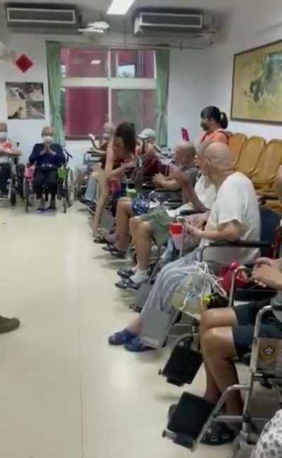 Nursing home apologised after hiring strippers for Residents.