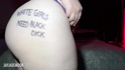 White girls need BBC😉