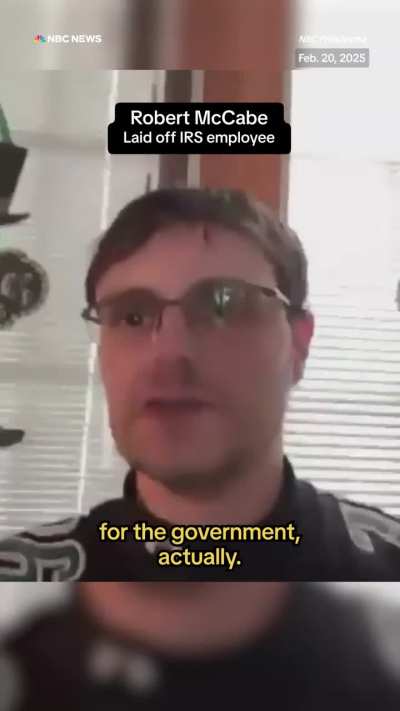 Robert M., one of hundreds of Philadelphia IRS workers laid off this week, previously supported President Trump. 
