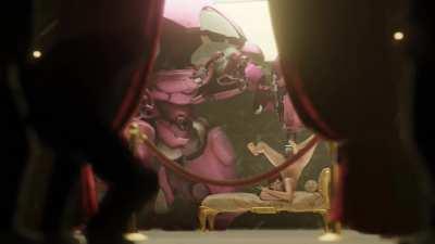 D.Va gets drilled (ZMSFM) [Overwatch]