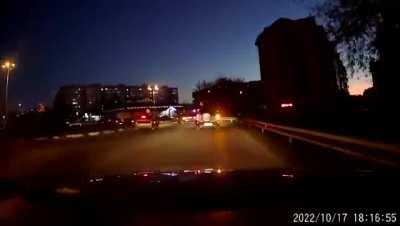 Clean version of SU-34 crashing into the building