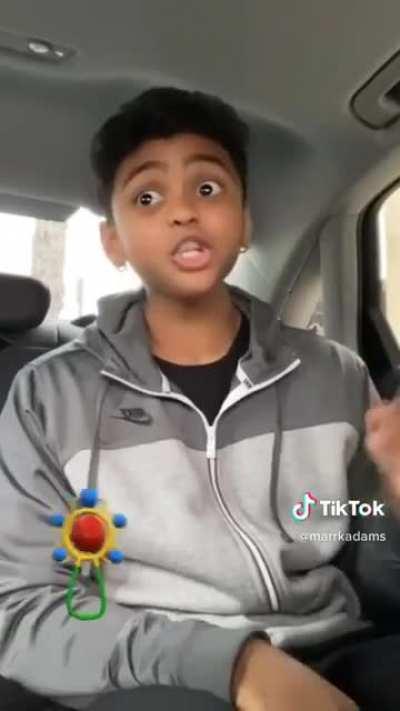 The kid rolling his eyes back... no.