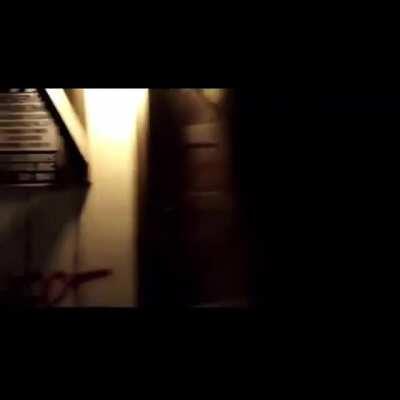 UPDATE: The woman brandishing a swastika yesterday makes a return at the Portland Protest.