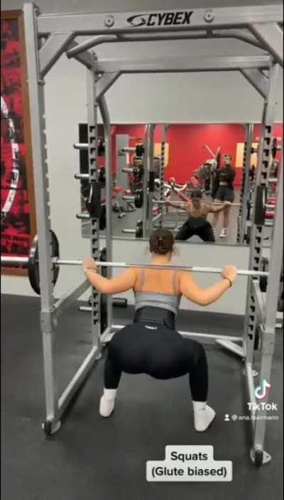 Ana squatting
