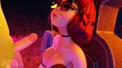 Velma Scooby-Doo SD 3D porn