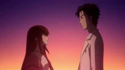 I made an animated wallpaper of the most touching moment from Steins;Gate: Egoistic Poriomania