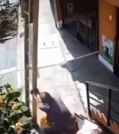 That moment when a disabled person make fell someone