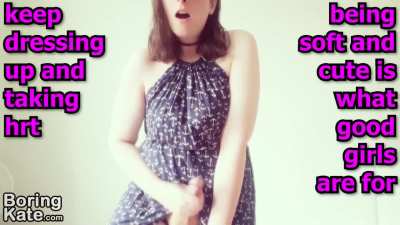 You're getting so pretty!