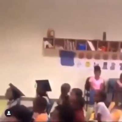 This kid is heckling well above his grade level.