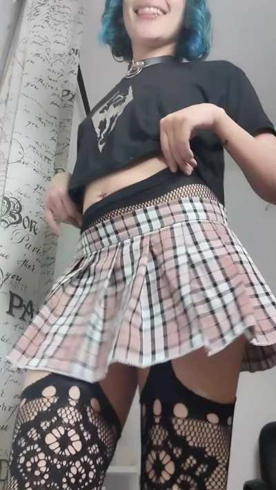 I hope you like what I have under my skirt