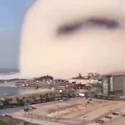 Beirut explosion raw video